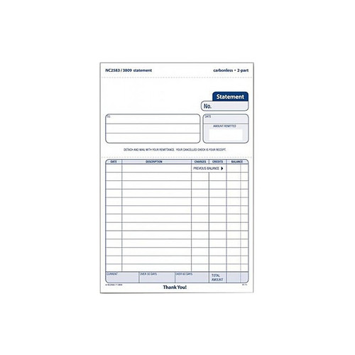 TOPS 2-Part Carbonless Sales Orders, 100 Sets/Book (NC2583)