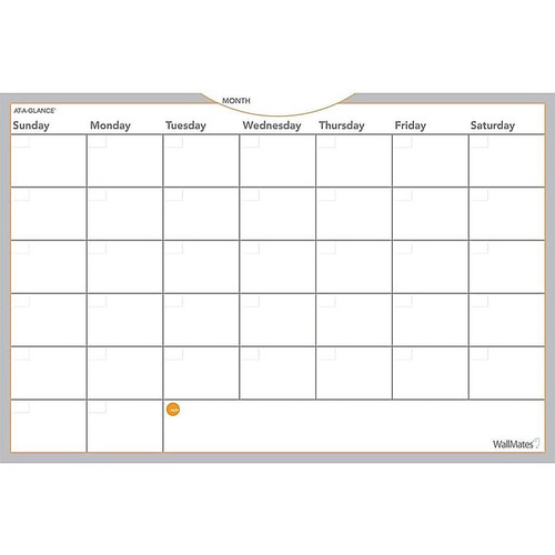AT-A-GLANCE WallMates Dry-Erase Planning Board, 3' x 2' (AW6020)