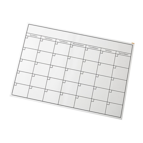 Martha Stewart Standard Dry-Erase Planning Board, 16.5" x 24" (MS104A)