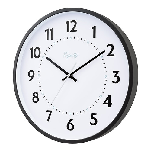 Equity by La Crosse 14 Inch Commercial Analog Clock (25509)