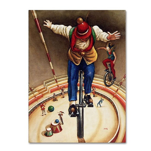 Trademark Fine Art 'Vertigus' 14" x 19" Canvas Art (65dca764f99b2575f686c302_ud)