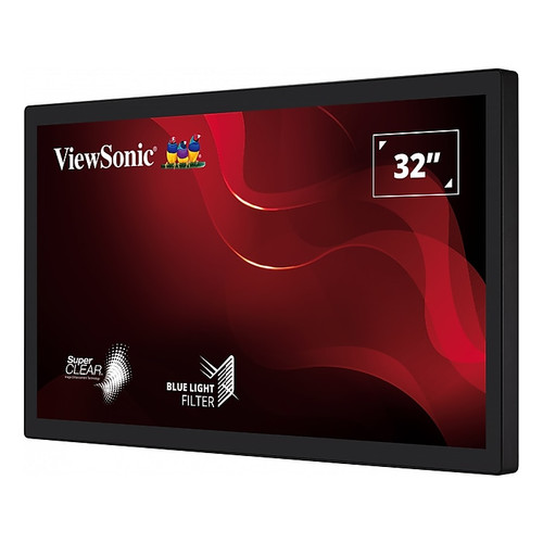 ViewSonic 32" 60 Hz LCD Open-Frame Touch Monitor, Black (TD3207)