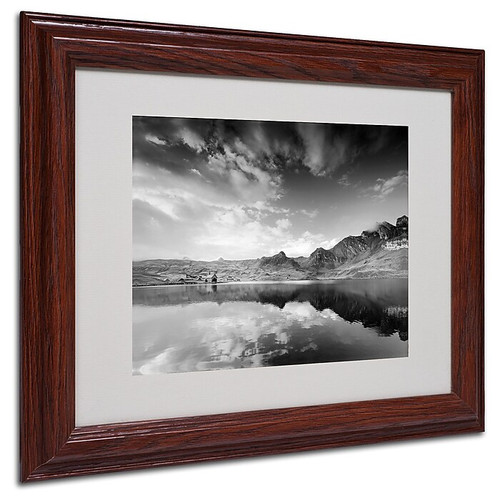 Trademark Fine Art 'Beyond the Sky' 11" x 14" Wood Frame Art (65dca7b4f99b2575f686c3e4_ud)