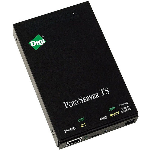 Digi™ PortServer® TS 1 1-Port RJ-45 Device Server, Black (70002041)