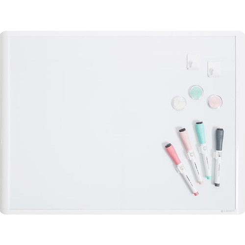 U Brands Dry-Erase Whiteboard, Plastic Frame, 2' x 1.5' (4595U00-04)