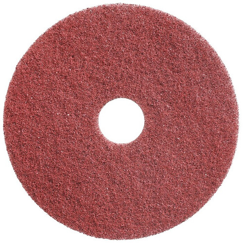 Diversey Twister 14" Dia Red Polishing Floor Pad, 2/Pack (DD5867455)