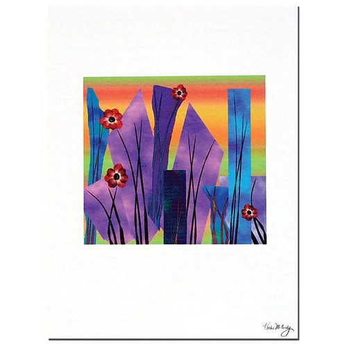 Trademark Global Kathie McCurdy "Neon Lights" Canvas Art, 24" x 18" (65dcb5b0f638b16909619839_ud)