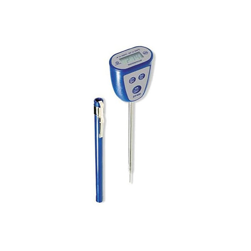 Comark 400 F Digital Thermometer, Blue, 3.6" L x 8.8" H x 0.8" W (65dcb628384438db0eee4ee7_ud)