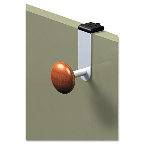Alba Cubicle Garment Peg, 1 Hook, Wood, 1 1/5" x 1 3/8" x 4 3/10" (PM1PART BO)
