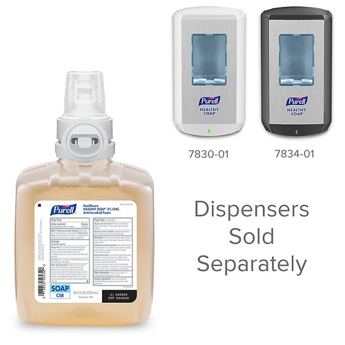 PURELL Foaming Hand Soap Refill for CS Dispenser, 2/Carton (7881-02)