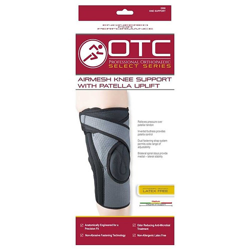 OTC Select Series Airmesh Knee Support with Patella Uplift, 4XL (2550-4XL)
