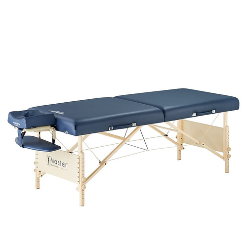 Master Massage Coronado Portable Massage Table Beauty Spa Salon Bed Pro Package, Royal Blue (28229)