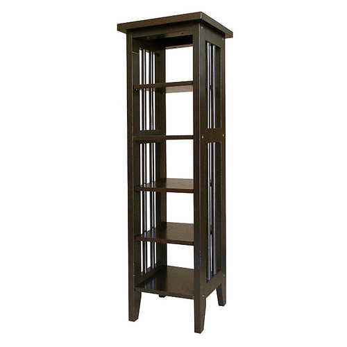 Ore International® R5418 75-DVD Media Storage Tower, Espresso (65dcbfbab430bfc7d6d55186_ud)