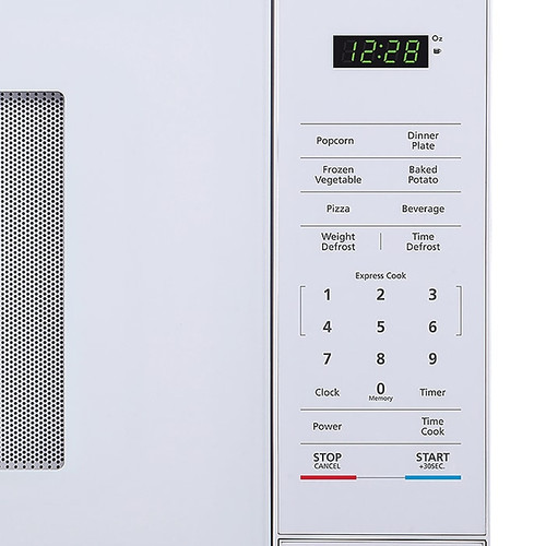Magic Chef 1.1-Cu. Ft. 1000W Digital Touch Countertop Microwave, White (MC110MW)