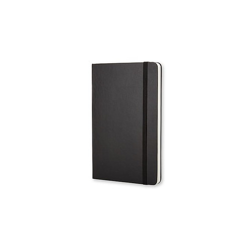 Moleskine Pocket 1-Subject Professional Notebooks, 3.5" x 5.5", 96 Sheets, Black (701030)