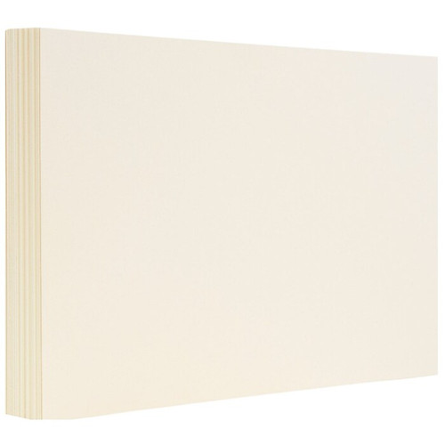 JAM Paper Smooth Personal Notecards, Ivory, 500/Box (01751005B)