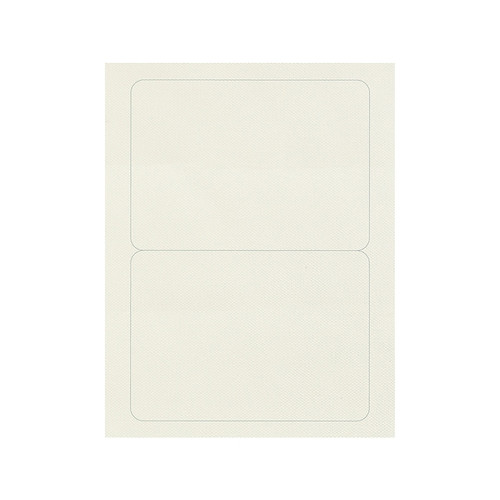 Southworth Embossed Blank Cards, Bare White, 50/Pack (91382)