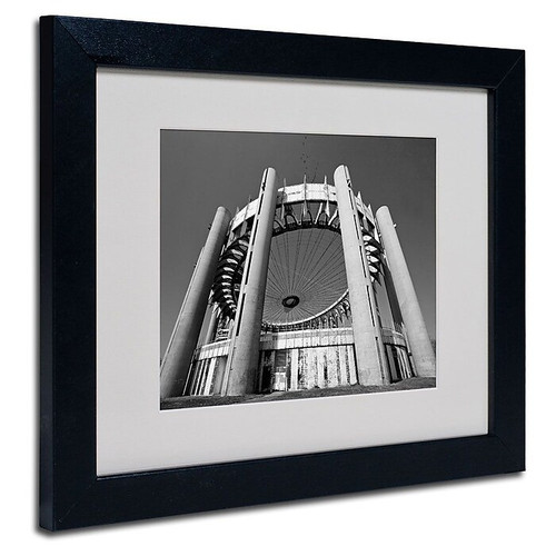 Trademark Fine Art 'Flushing Meadow Worlds Fair' 11" x 14" Black Frame Art (65dcc3b1e0870eb6e1382903_ud)