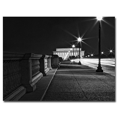 Trademark Global Gregory Ohanlon "Lincoln Memorial" Canvas Art, 16" x 24" (65dcc7d6e0870eb6e13835a3_ud)