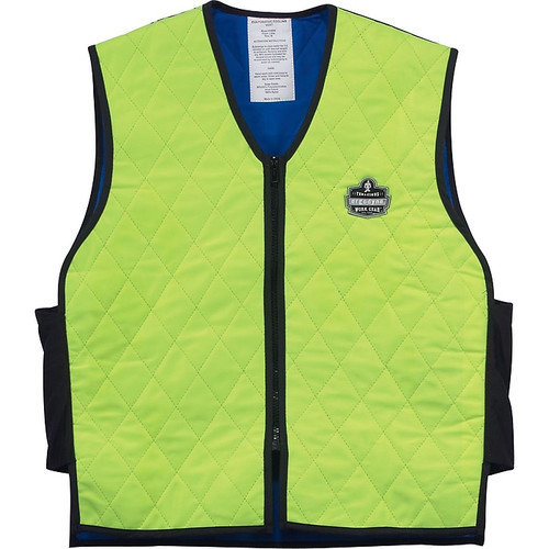 Ergodyne® Chill-Its® 6665 Evaporative Cooling Vest, Lime, 2XL (65dcc7e2f95ae1153f3e75bf_ud)