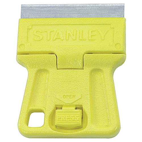 Stanley® High Visibility Mini Blade Scrapers,  1 1/2" Size, High Carbon Steel, 1 13/16" (65dcc7f7f95ae1153f3e761e_ud)