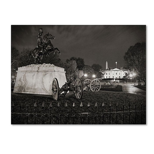 Trademark Fine Art 'Lafayette Square' 24" x 32" Canvas Art (65dcc876e0870eb6e13837af_ud)