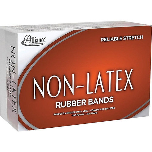 Alliance Non-Latex Multi-Purpose Rubber Bands, #64, 1 lb. Box, 380/Box (37646)