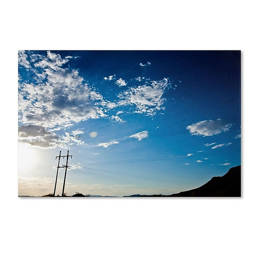 Trademark Fine Art 'God's Country Color Route 66' 22" x 32" Canvas Art (65dcc93ce0870eb6e1383a7d_ud)