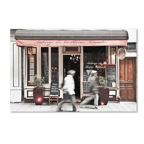Trademark Fine Art 'Paris Parisian Bakery' 30" x 47" Canvas Art (65dcc978e0870eb6e1383bb7_ud)