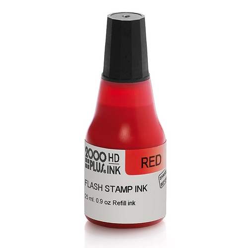 2000 PLUS HD Ink Refill, Pre-Ink, Red, 0.9 oz (033958)