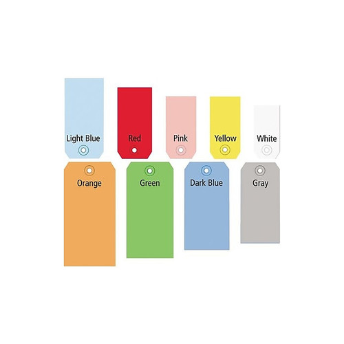 4 1/4" x 2 1/8" - Light Blue 13 Pt. Shipping Tag, 1000/Case (65dcd35be74359cde4f63911_ud)