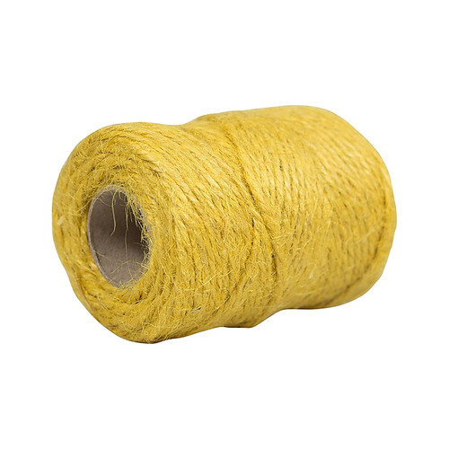 JAM Paper Kraft Twine Paper Twine, 162 ft., Yellow (267820981)