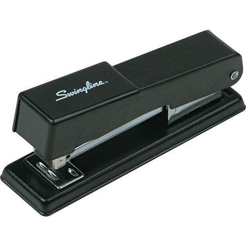 Swingline Compact Desk Stapler with 1,000 Staples Included, 20 Sheet Capacity, Black, (78911)