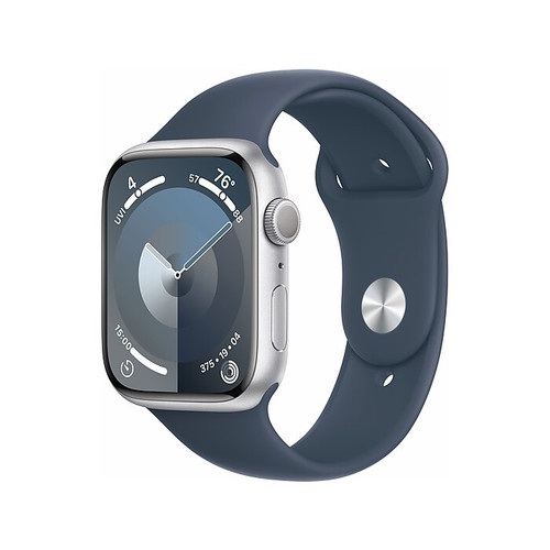 Apple Series 9 Smart Watch, Silver, 45mm (MR9F3LL/A)