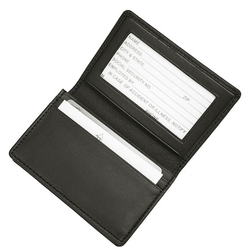 Royce Leather Deluxe Card Holder, Black (65dcf16fe8837636b119fd8b_ud)