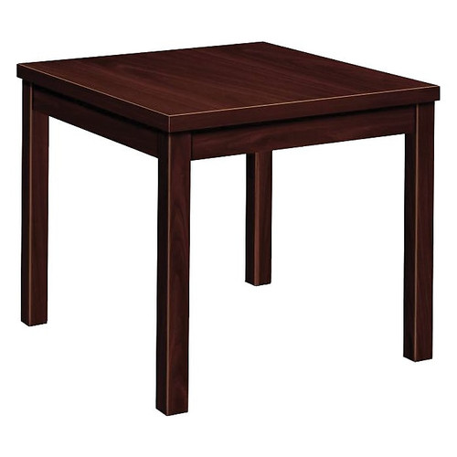HON® Reception Room Furniture in Mahogany Finish, End Table (65dcf223e8837636b11a05e2_ud)
