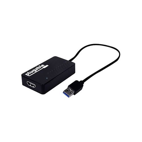 Plugable® UGA-2KHDMI 12" USB 3.0 to 2K HDMI Video Graphics Adapter with Audio for Multiple Monitor (65dcf2cde8837636b11a0ea1_ud)