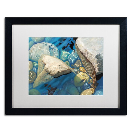 Trademark Fine Art Stephen Stavast 'Blue Water Dance' 16 x 20 (ALI0743-W1620MF)