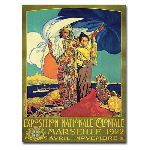Trademark Global David Dellepiane "Expocision National Coloniale" Canvas Art, 47" x 35" (65dcf31ee8837636b11a1236_ud)