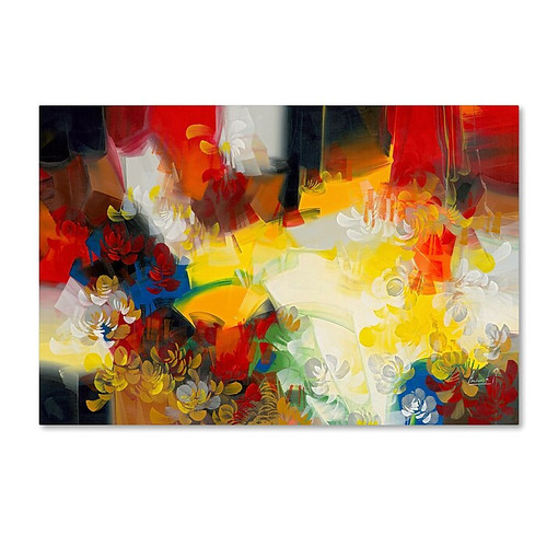 Trademark Fine Art Andrea 'Warmth' 12" x 19" Canvas Stretched Art Print (190836011162)