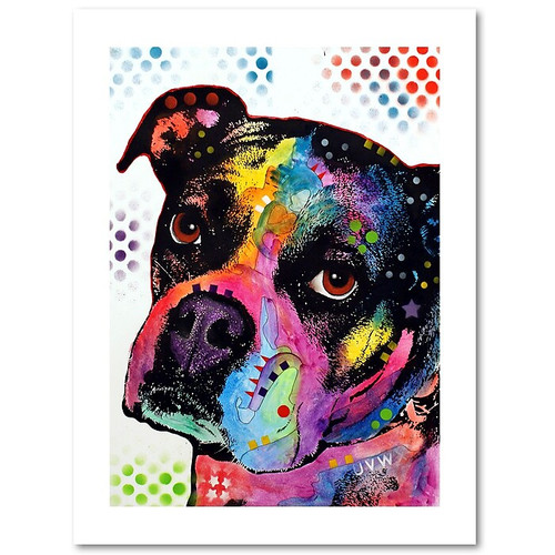 Trademark Fine Art Dean Russo 'Young Boxer' 18" x 24" Paper Rolled (190836171170)