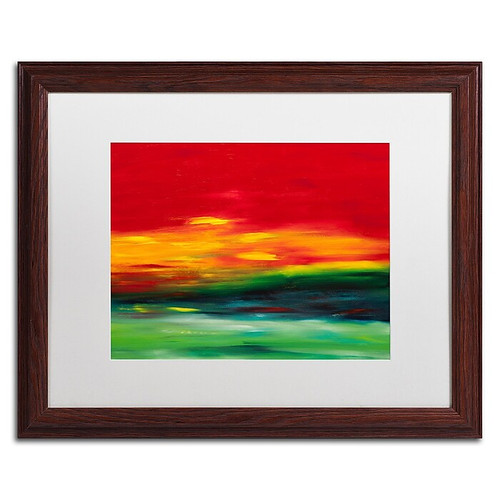 Trademark Fine Art Hilary Winfield 'Island Sky 2' 16 x 20 (ALI0721-W1620MF)