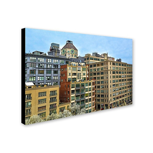Trademark CATeyes "Brooklyn 2" Gallery-Wrapped Canvas Art, 12" x 19" (65dcf42ce8837636b11a1880_ud)