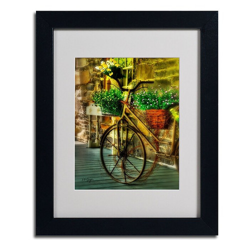 Trademark Lois Bryan "Still Useful" Art, White Matte With Black Frame, 11" x 14" (65dcf437e8837636b11a18ae_ud)