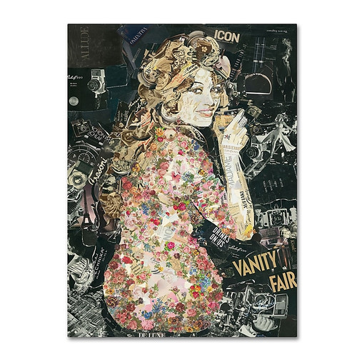 Trademark Fine Art ''Everybody Loves my Baby'' by Ines Kouidis 18" x 24" Canvas Art (ALI1001-C1824GG)
