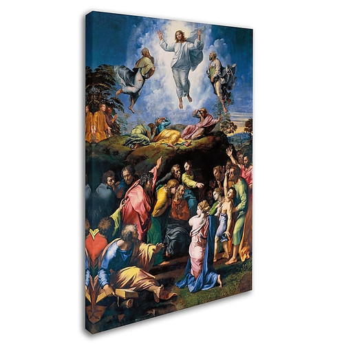 Trademark Raphael "The Transfiguration 1519-20" Gallery-Wrapped Canvas Art, 22" x 32" (65dcf5e5e8837636b11a1fdb_ud)