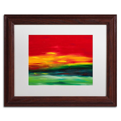 Trademark Fine Art Hilary Winfield 'Island Sky 2' 11 x 14 (ALI0721-W1114MF)
