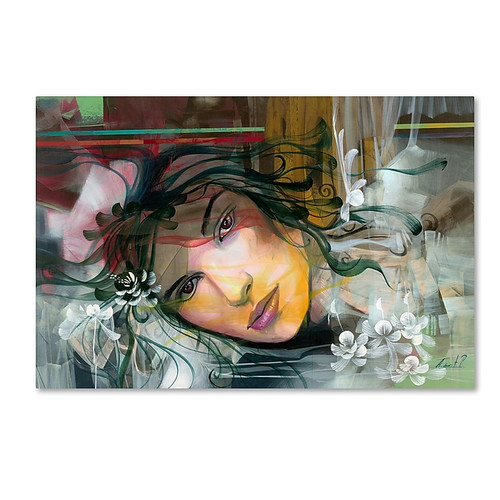 Trademark Fine Art Andrea 'En Pensamientos' 12 x 19 (MA0604-C1219GG)