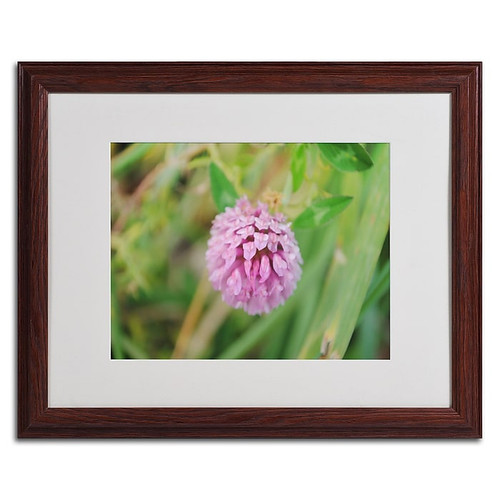 Trademark Monica Fleet "Sui Generis" Art, White Matte W/Wood Frame, 16" x 20" (65dcf726e8837636b11a2542_ud)