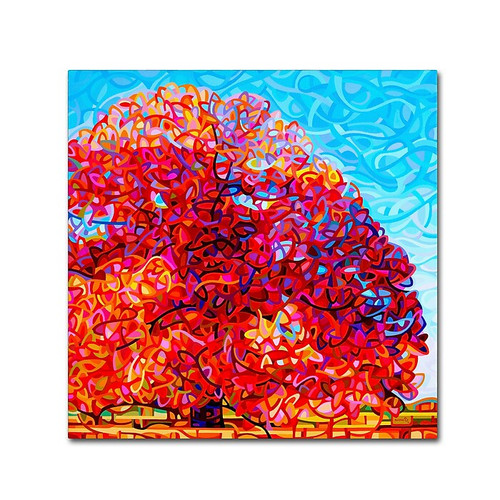 Trademark Fine Art Mandy Budan 'Buddha Tree' 18 x 18 (ALI0943-C1818GG)